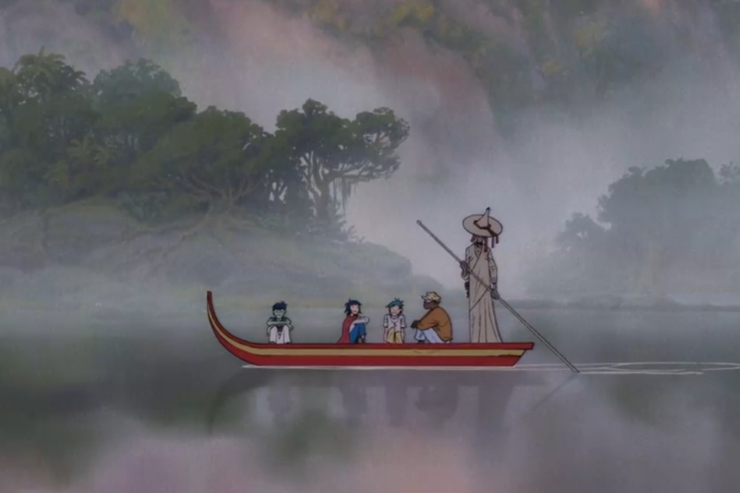 Gorillaz - The Mountain, The Moon Cave and The Sad God